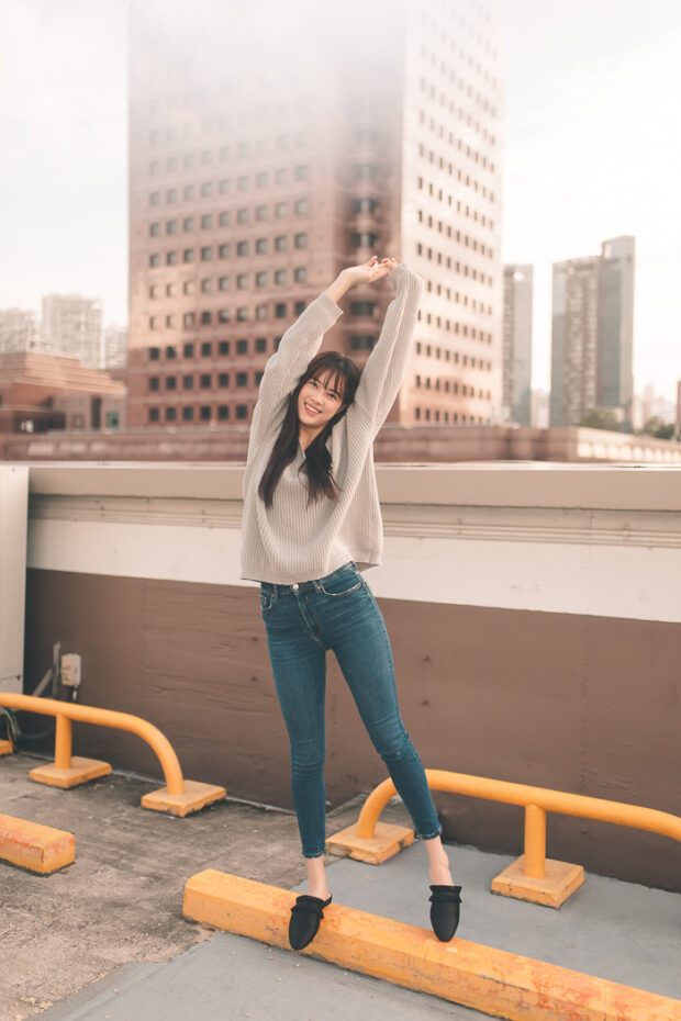 Rooftop photoshoot with Tay Ying
