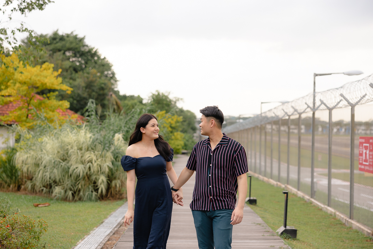 Surprise Proposal At Seletar Aerospace Park